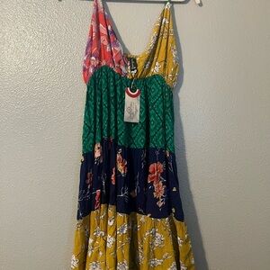 Sacred Threads Multicolor Floral Maxi Dress